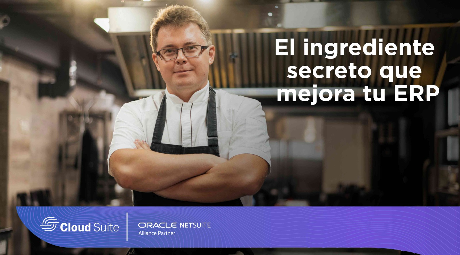 Chef cruzado de brazos